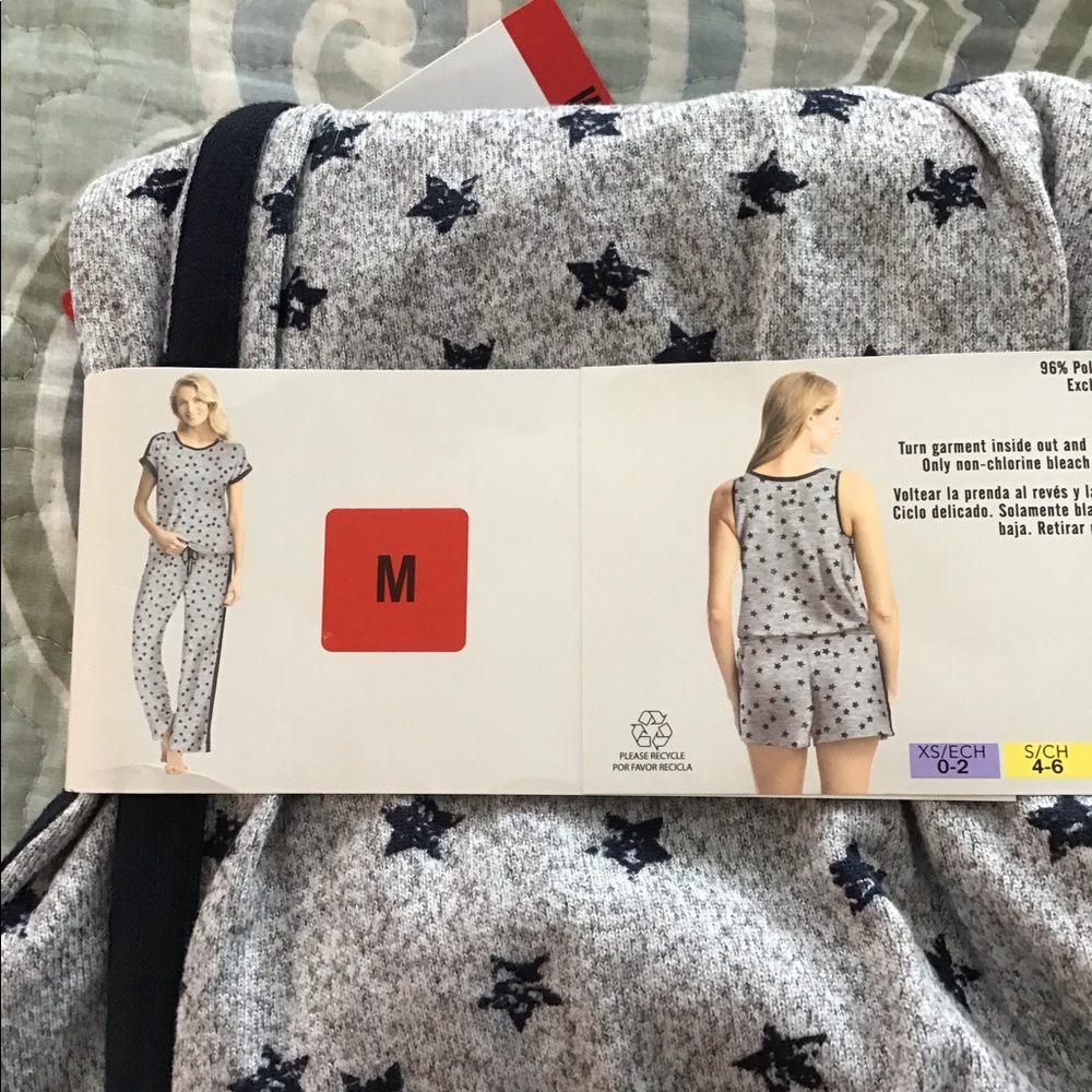 Lucky Brand tee, tank, short and pant set NWT - Picture 2 of 2
